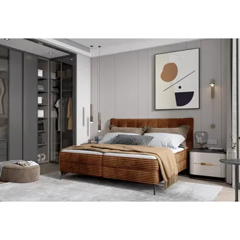 Postel Boxspring postel Martina 160x200