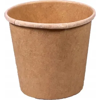 Jednorázové nádobí Papírový kelímek EkoParty béžový 40 ml, 50 ks