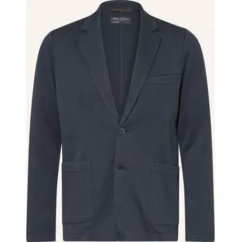 Pánské sako Marc O'polo Pánské Žerzejové Sako Shaped Fit, tmavě modrá, 50