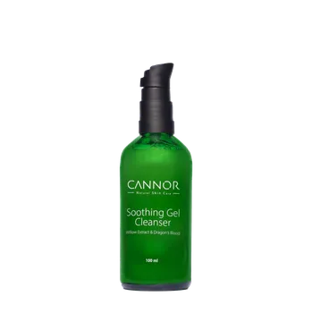 Čistící gel Cannor Zklidňující čisticí gel – Extrakt vrby & Dračí krev