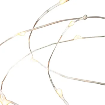 Obraz House Doctor Stříbrný světelný řetěz String