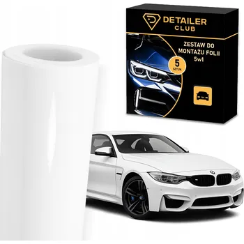 Polep vozidla Fólie Automobilová Polep auta bílá lesklá 152 x 150 cm