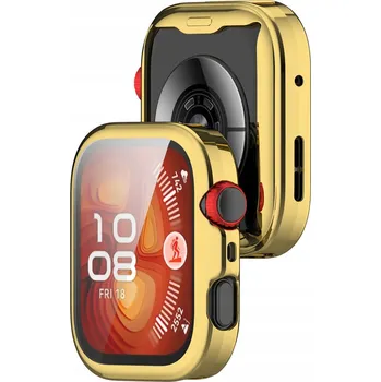 Pouzdro na mobilní telefon Pouzdro s krytem displeje Bizon pro Huawei Watch Fit 4 Pro, pouzdro, zadní kryt, kryt