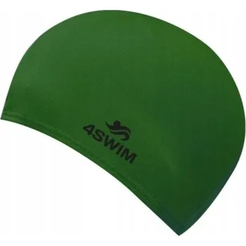 4Swim Plavecká čepice Green - Zelená plavecká čepice pro dospělé