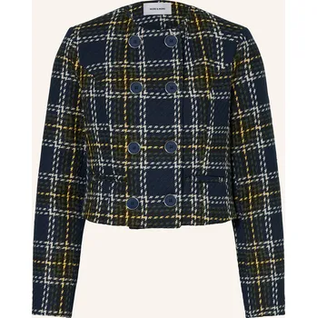 More & More Dámská Bunda Hranatého Střihu, tmavě modrá /...