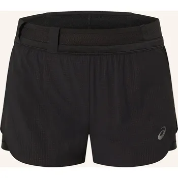 Dámské kraťasy Asics Dámské Běžecké Šortky 2V1 Metarun Split, černá, 42