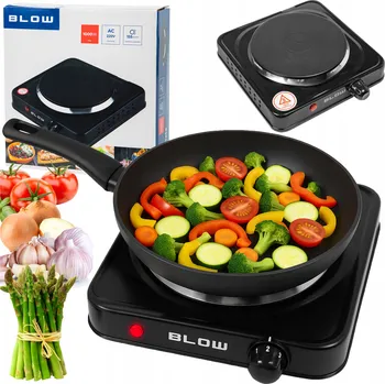 Vařič ELEKTRICKÝ VAŘIČ JEDNOPLOTÝNKOVÝ TURISTICKÝ PLOTÝNKA 1000W