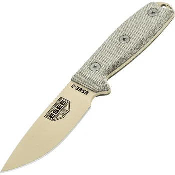 lovecký nůž ESEE ESEE-3P s upraveným koncem rukojeti ESEE-3PM-MB-DT