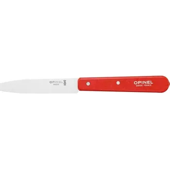 Kuchyňský nůž Kuchyňský Nůž Opinel Paring Red 112 na zeleniny a zeleninu
