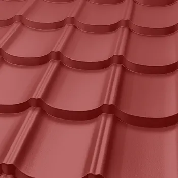 plechová krytina Satjam Taurus TopMat®, višňová RR028