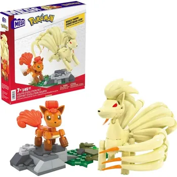 Díl pro stavebnice Mattel Mega Construx HTH79 Pokémon Vulpix Evolution Set