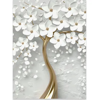 Obraz Plakát na Zeď Abstrakce Strom Obraz Do Ložnice Obývacího Pokoje Bez Rámu 70x50