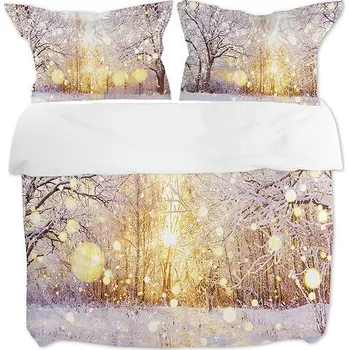 Povlečení Gipetex 3D Bavlněné povlečení Alba 220 × 200 / 70 × 90 cm (2 ks)