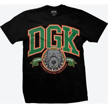 DGK triko - Mascot (Boy Fit) Tee intage Black (MULTI) velikost: L