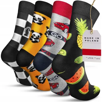 Pánské ponožky Skarpol Ponožky Funny, vícebarevné, velikost 35-38