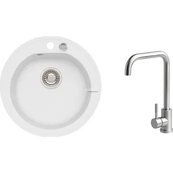 Granitový dřez SET ALVEUS NIAGARA 10- 11+ BATERIE ANGE CHR