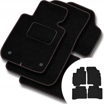 autokoberec Velurové autokoberce Motos 4 ks