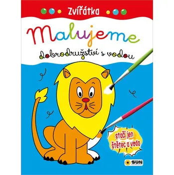 omalovánky Zvířátka - Malujeme dobrodružství s vodou, 2. vydání