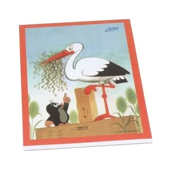 Blok Poznámkový blok KRTEK A6, linka, 50 listů