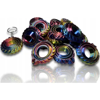 Přívěsek Na Klíče fidget toys, hračka, antistresový gyroskop, tri color