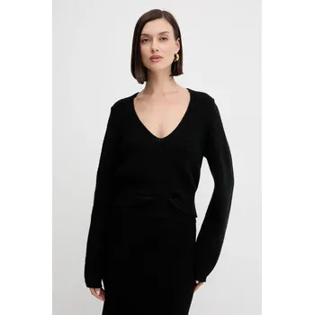 Dámský svetr Vlněný svetr Twinset 252TT3062 černá 99X, vel. L