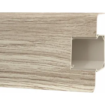 soklová lišta PVC lišta Vox Vilo 2,1 x 66, délka 2 cm, dub