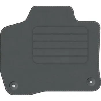 autokoberec Opel Astra L od 2023 Elektryczny Hatchback koberec velur ŠEDÝ STRANA ŘIDIČE PREMIUM