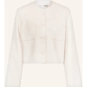 Dámský blejzr Manzoni 24 Dámská Bunda Hranatého Střihu, krémová, 34