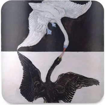 Obraz Podložka pod hrnek Labuť, Č. 1 Hilma af Klint