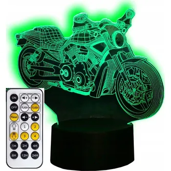 Lampička Noční lampa 3D vícebarevná