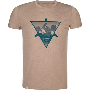 Pánské funkční tričko Kilpi GAROVE-M béžová XS
