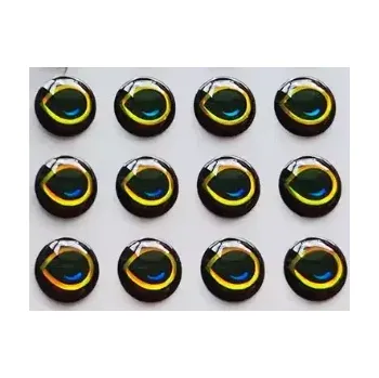 SAMOLEPÍCÍ 3D OČI FROG-8MM 20KS