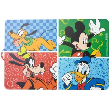 prostírání Prostírání 43x28cm MICKEY, DONALD, PLUTO, plast