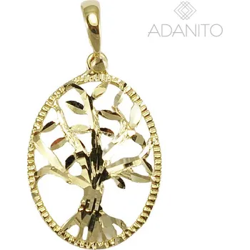 Přívěsek ADANITO BRP1259G Zlatý
