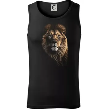 Lev fotka - Tílko pánské Core - 2XL ( Černá )