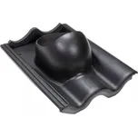 Střešní průchodka pro tašku beton černá