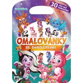 omalovánky Enchantimal - Omalovánky se samolepkami