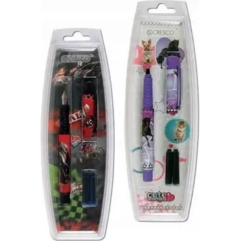 Plnicí pero Cresco, inkoustové bombičky, plnicí mechanismus