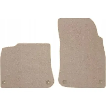 autokoberec Velurové autokoberce s upevněním v sadě Edecor