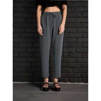 Dámské kalhoty Sinsay - Kalhoty - šedá - ZB763-09X - ZB763-09X-XXS-1