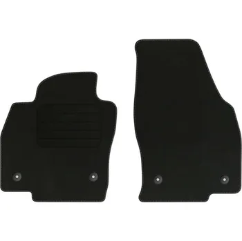 autokoberec Velurové autokoberce s upevněním v sadě Edecor