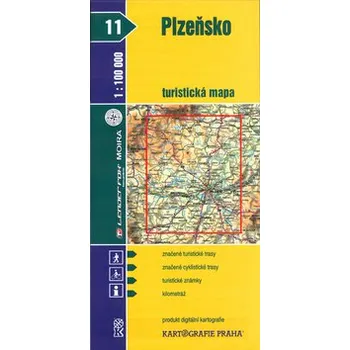 1:100T (11)-Plzeňsko (turistická mapa)