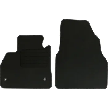 autokoberec Velurové autokoberce s upevněním v sadě Edecor