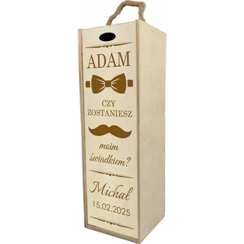 Obraz Truhla na alkohol – poděkování pro rodiče Kreativní Myšlení hnědá