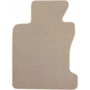 autokoberec BMW 5 E61 Touring 2003 - 2010 xDrive velurový koberec BÉŽOVÝ STRANA ŘIDIČE PREMIUM