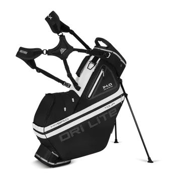 Sportovní taška Big Max Dri Lite Hybrid Tour 2 Stand Bag, Black/White