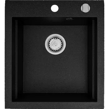 Granitový dřez Granitový dřez Pyramis Siros 47 x 51,5 Carbon