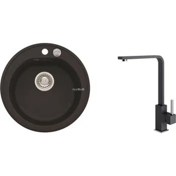 Granitový dřez SET ALVEUS NIAGARA 10- 91+ BATERIE AFRA/91