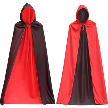 Karnevalový kostým YXHZVON Plášť s kapucí - 120 cm ( 6-12 let ) Červená