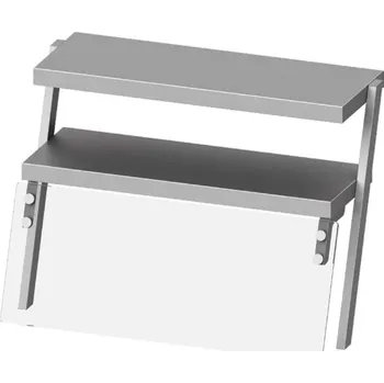 Nástavba dvojita neutrální 1100x540x700 mm | STALGAST, ST253111